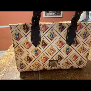 Disney Dooney and Bourke Lady and The Tramp Purse